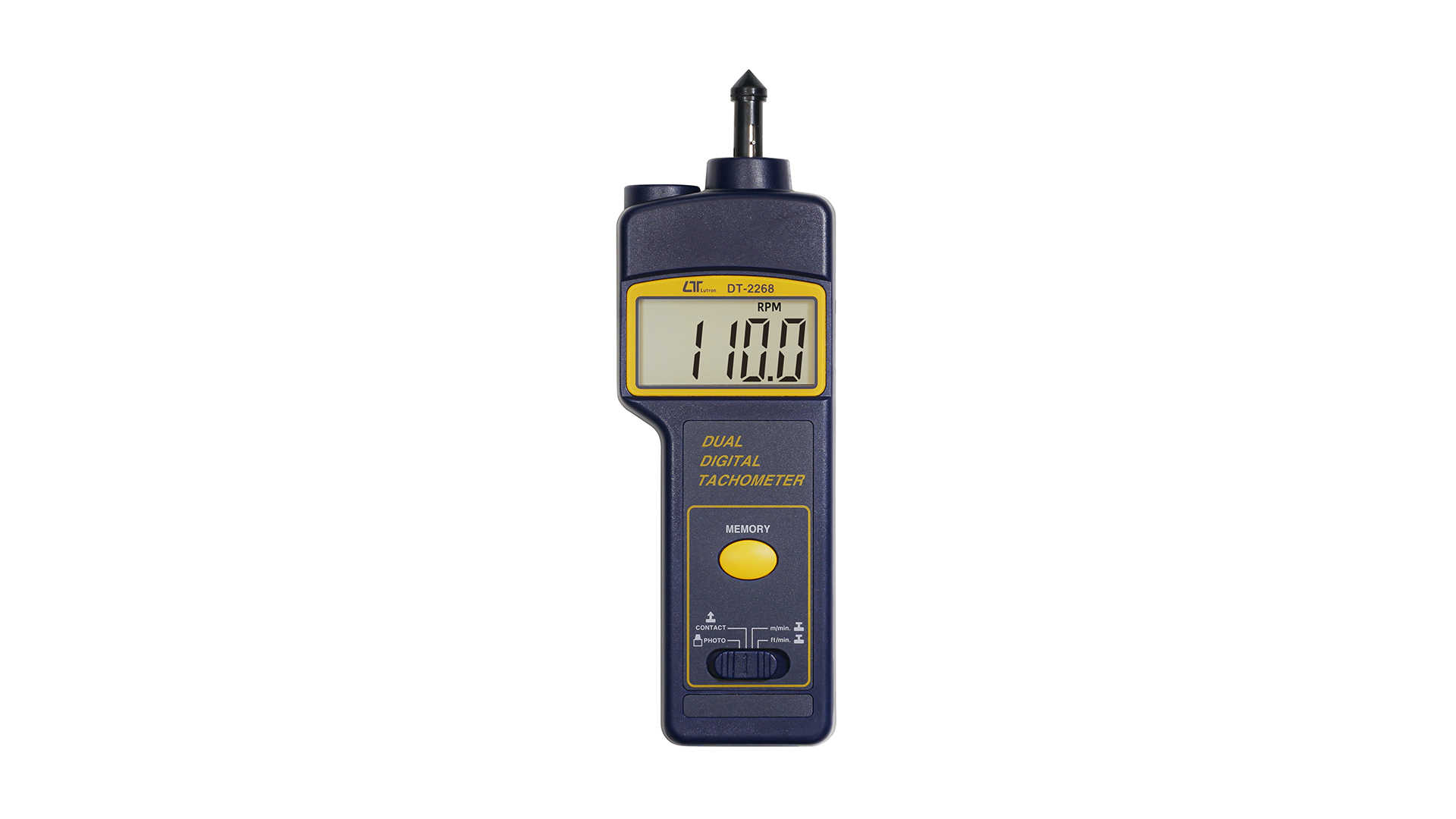 今日の特価 DT-2268 接触・非接触の両機能付 モーター、ファン、ギアポンプ、遠心分離機の測定に MAX/MIN・AVG表示機能 オート その他  FONDOBLAKA